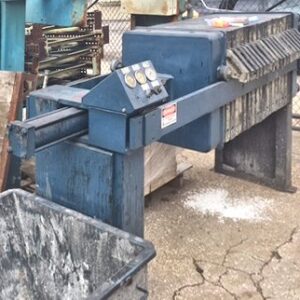 JWI Used Filter Press - 6 cu ft Capacity