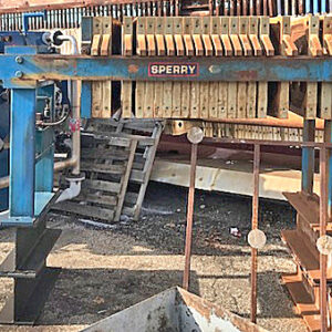 Sperry Used Filter Press - 6.5 cu ft Capacity